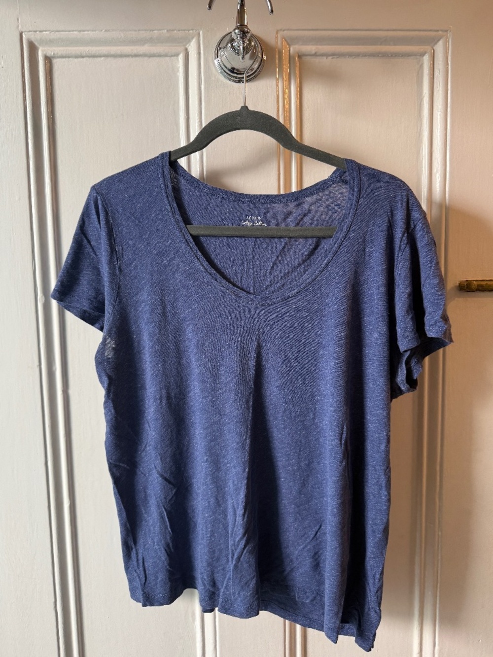 J. Crew Vintage Cotton V-Neck T-Shirt